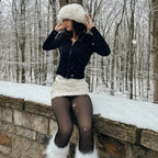 Large Size Shaping Wool Leggings High Waist Belly Cinching Sexy Pantyhose Warm Semi Transparent Thermal Stockings Woman Tights